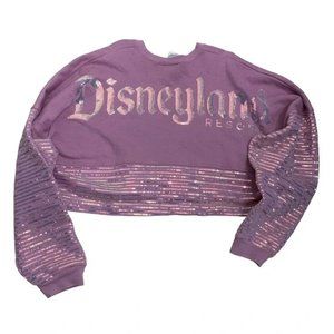 Disney Parks Disneyland Resort Pink Iridescent Sequin Spirit Jersey Size XXL